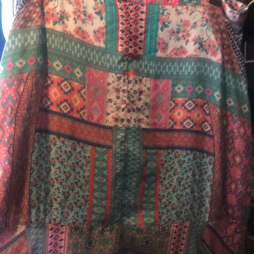 Sundance patch skirt